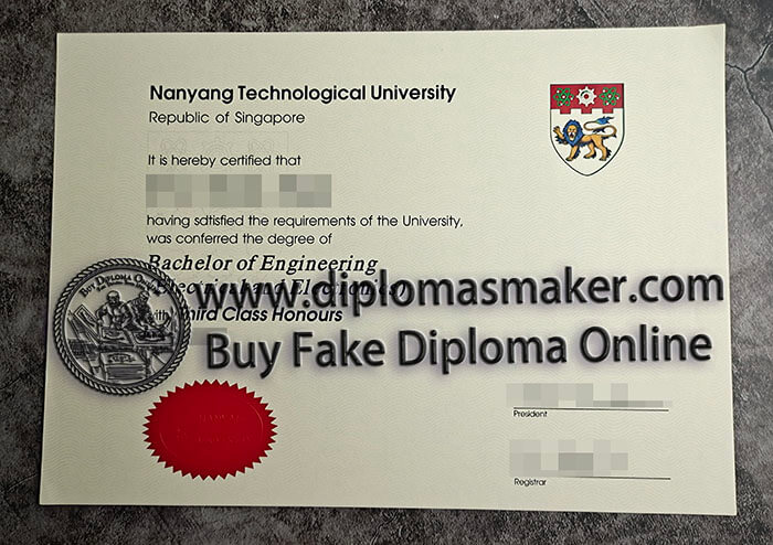 purchase fake Nanyang Technological University diploma