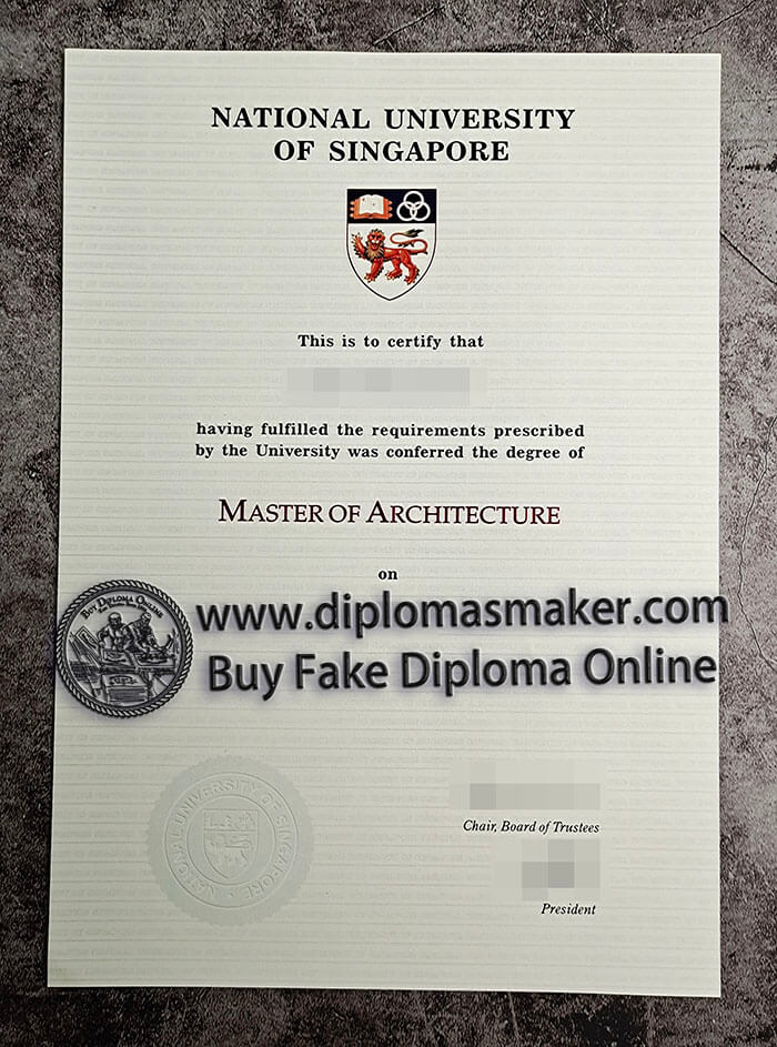 purchase fake National University of Singapore diploma
