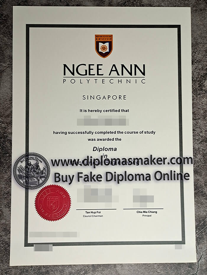 purchase fake Ngee Ann Polytechnic degree