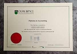 purchase fake OUHK LiPACE diploma