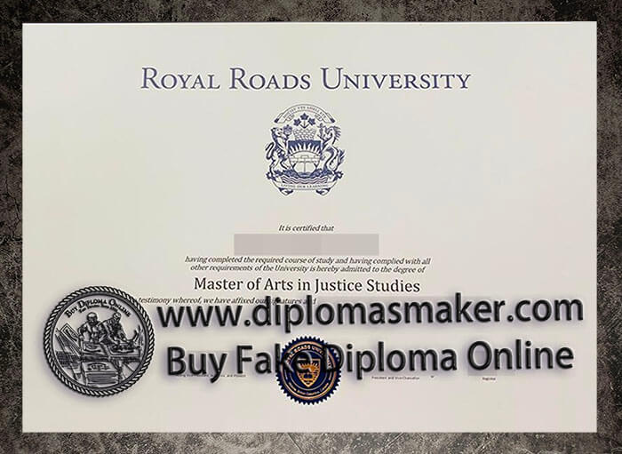purchase fake Royal Roads University diploma