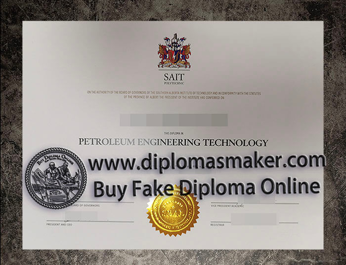 purchase fake SAIT Polytechnic degree