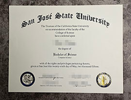 purchase fake San Jose State University degree