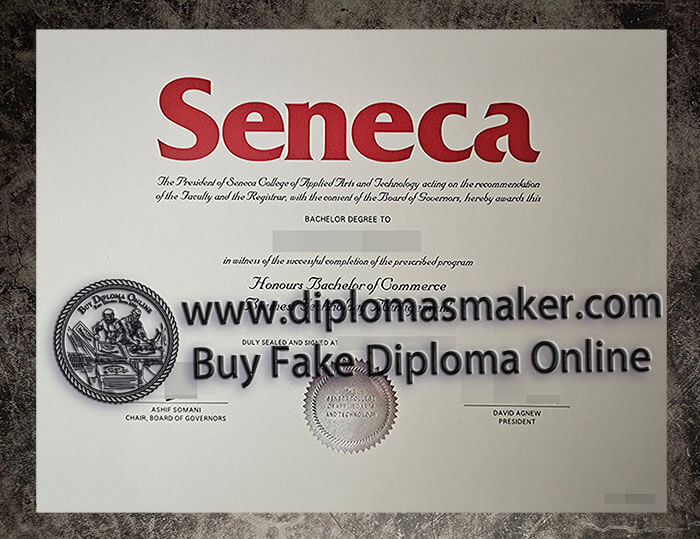 purchase fake Seneca College diploma