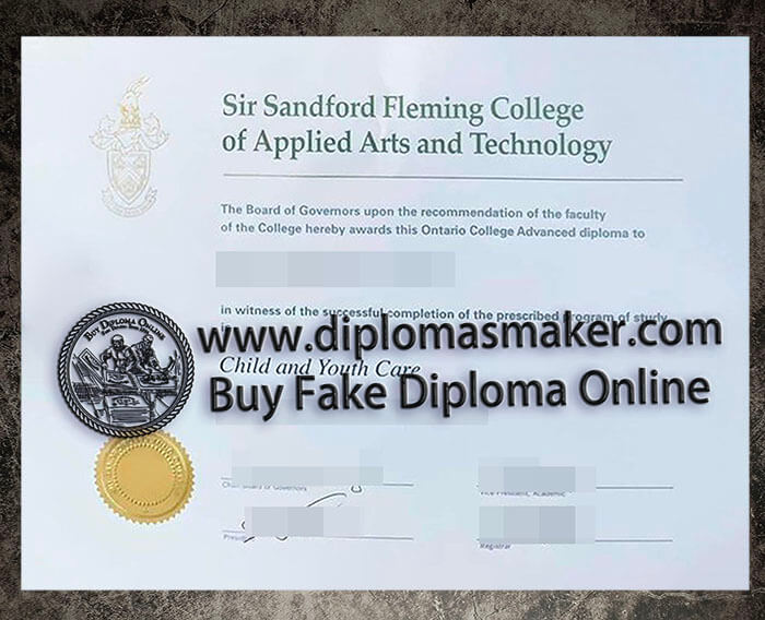 purchase fake Sir Sandford Fleming College degree