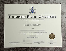 purchase fake Thompson Rivers University degree