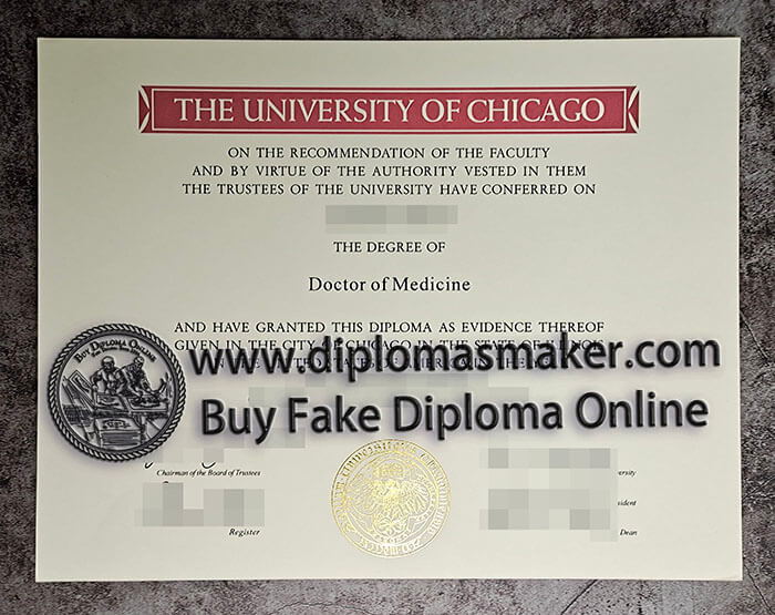 purchase fake University of Chicago degree