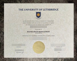 purchase fake University of Lethbridge degree