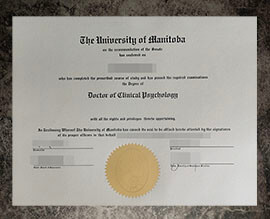 purchase fake University of Manitoba degree