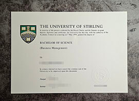 purchase fake University of Stirling degree