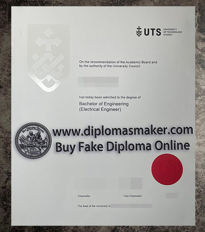 purchase fake University of Technology Sydney diploma