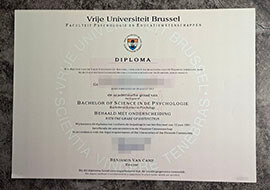 purcahse fake Vrije Universiteit Brussel diploma