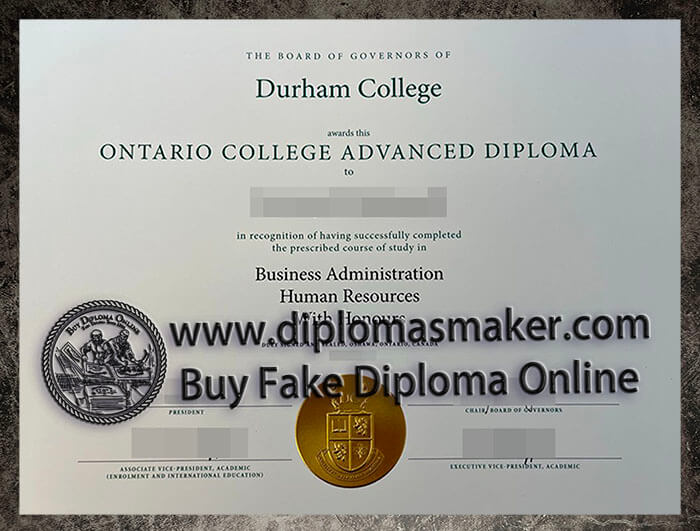 purchase fake Durham College degree