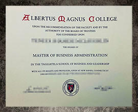 purchase fake Albertus Magnus College degree