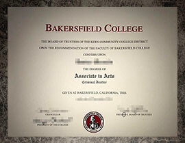 purchase fake Bakersfield College degree