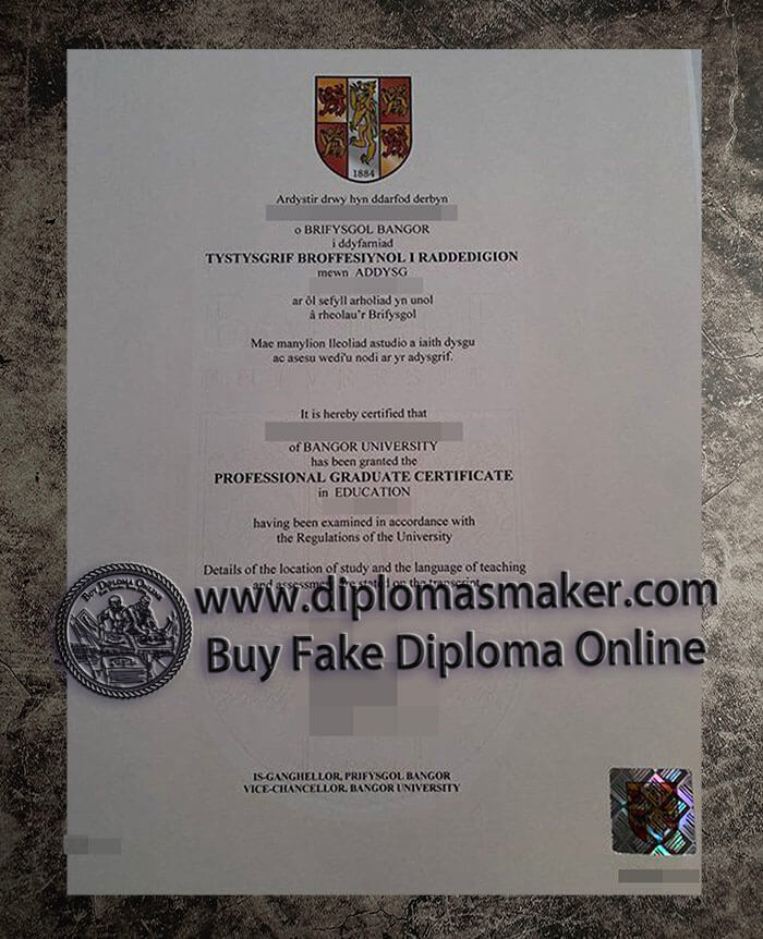 The best way to buy a fake Bangor University certificate? Bangor-University-certificate