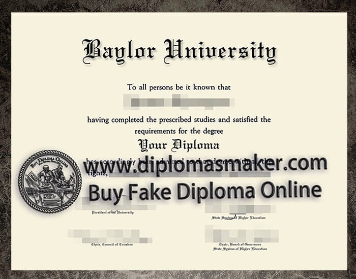 purchase dake Baylor University diploma