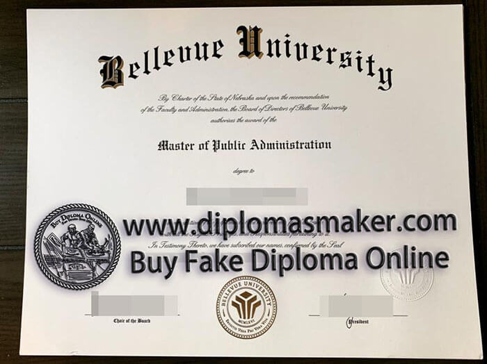 purchase fake Bellevue University diploma