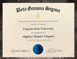 purchase fake Beta Gamma Sigma certificate