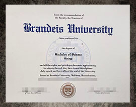 purchase fake Brandeis University degree