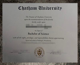 purchase fake Chatham University degree