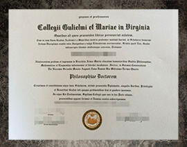 purchase fake College Gulielmi et Mariae in Virginia degree