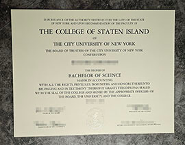 purchase fake College of Staten Island degree