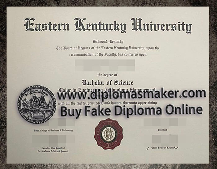 Are you Looking for fake Eastern Kentucky University degree? Eastern-Kentucky-University-degree