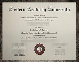 purchase fake Eastern Kentucky University degree