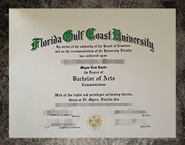 purchase fake Florida Gulf Coast University degree