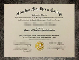 purchase fake Florida Southern College degree