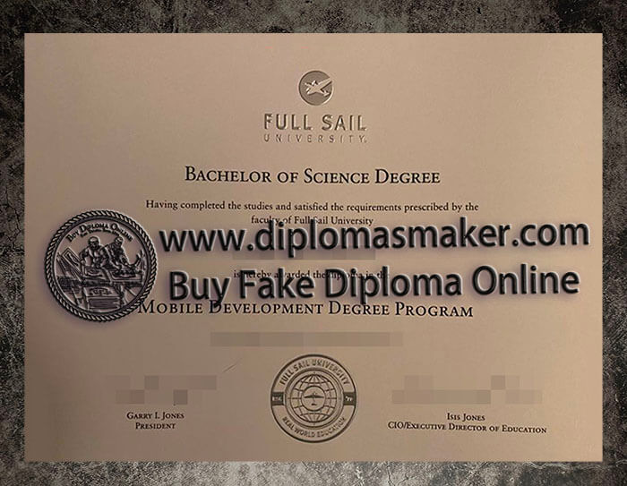 purchase fake Full Sail University diploma