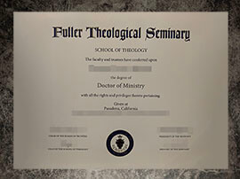 purchase fake Fuller Theological Seminary degree