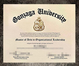 purchase fake Gonzaga University degree