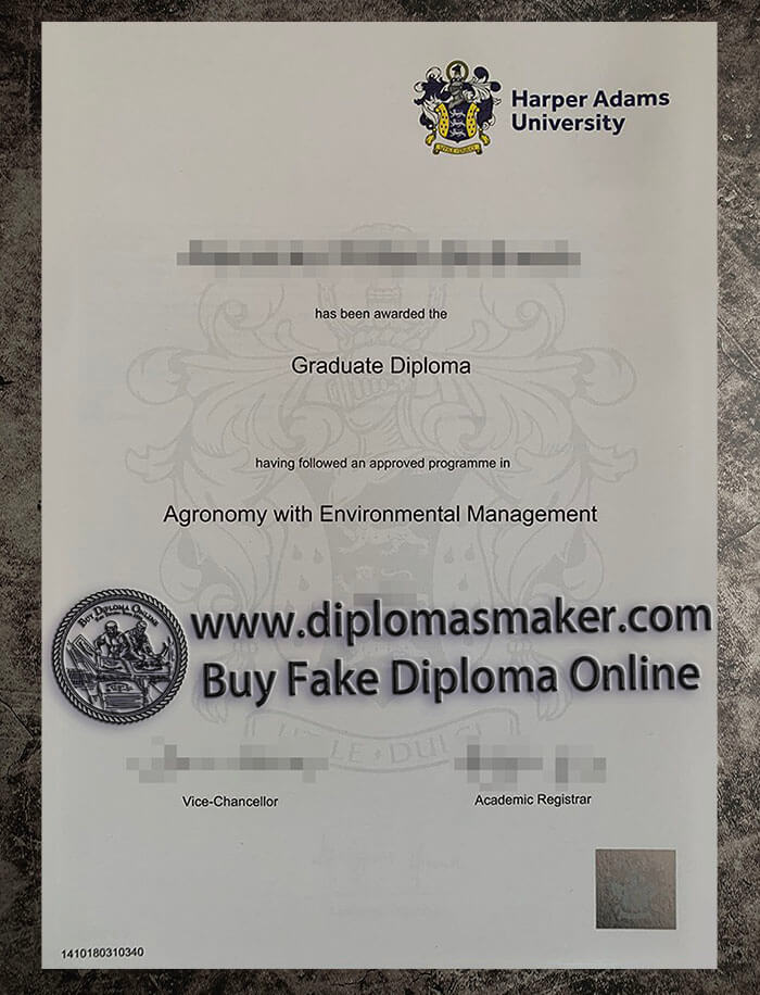 purchase fake Harper Adams University degree
