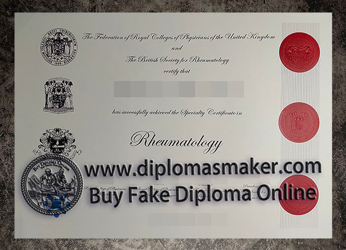 purchase fake MRCPUK Certificate