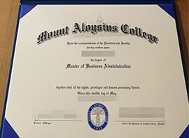 purchase fake Mount Aloysius College degree