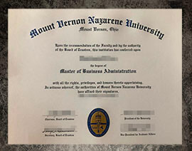purchase fake Mount Vernon Nazarene University degree