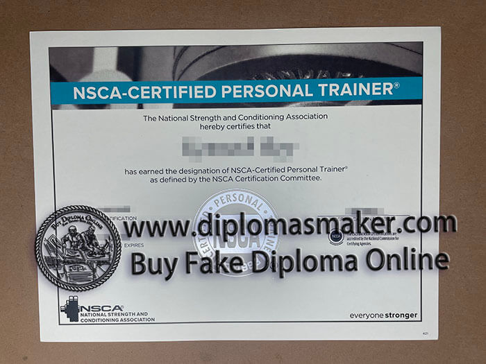 purchase fake NSCA-Certified Personal Trainer