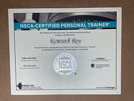 purchase fake NSCA-Certified Personal Trainer certificate