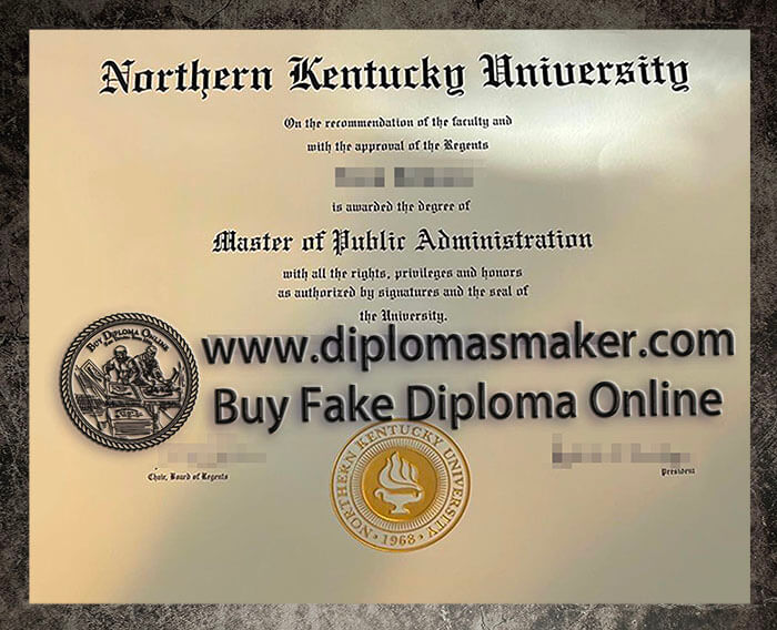 purchase fake Northern Kentucky University diploma