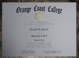 purchase fake Orange Coast College degree