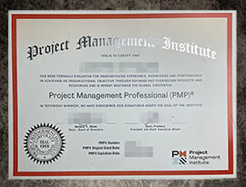 purchase fake Project Management Institute certificate