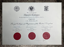 purchase fake Royal College of Physicians certificate