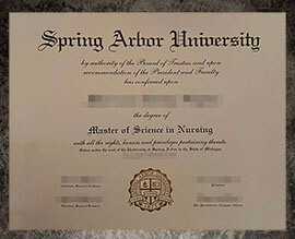 purchase fake Spring Arbor University degree