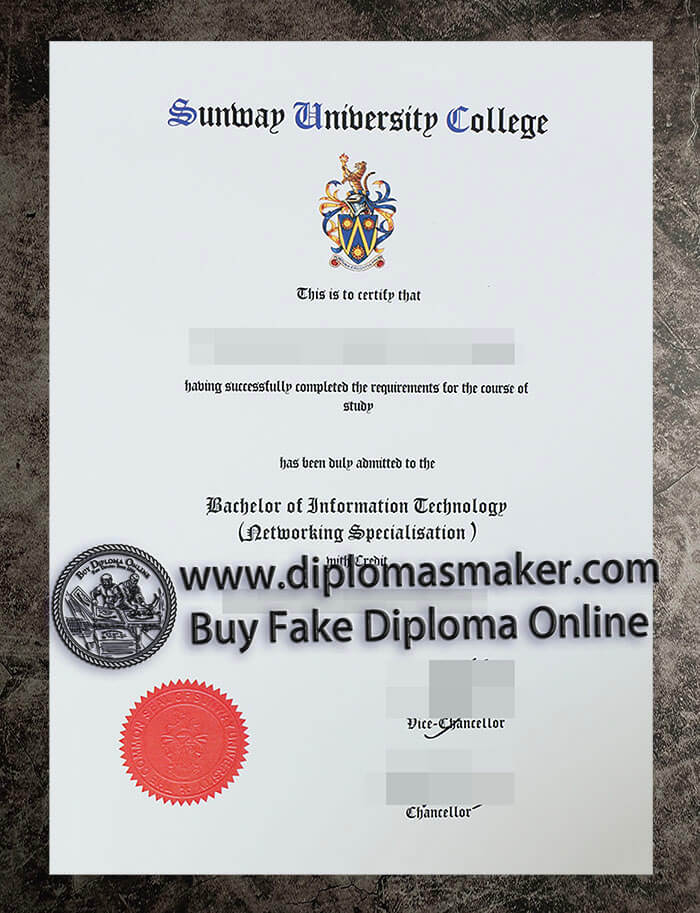 purchase fake Sunmay University College diploma