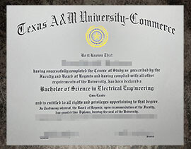 purchase fake Texas A&M University-Commerce degree