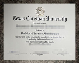 purchase fake Texas Christian University degree