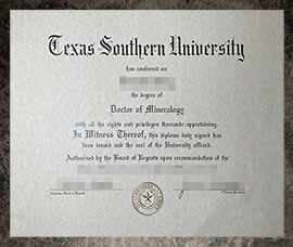 purchase fake Texas Southern University degree