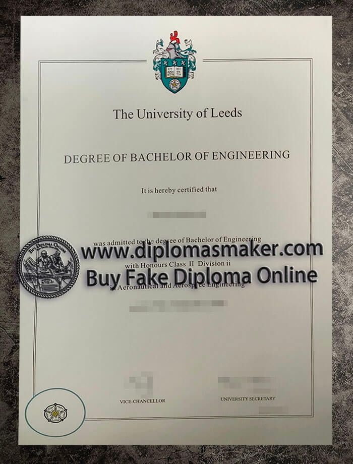 How to create fake University of Leeds degree certificate? University-of-Leeds-degree